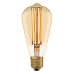Ledvance Vintage 1906 LED E27 Edison Gold 5.8W 470lm - 822  | Dimmbar - Ersatz Für 40W