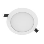 Ledvance Downlight Alu Aluminium Weiß 13W 1300lm 90D - 840 Kaltweiß | Ausschnitt 150 - IP44 - Dali Dimmbar 