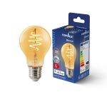 Nordlux Smart LED E27 Birne Fadenlampe Messing 4.7W 380lm 360D - 822  | Dimmbar