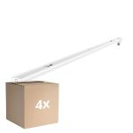 Mehrfachpackung 4x Deckenleuchte V2 LED T8 | Geeignet für 1x 150cm LED Röhre