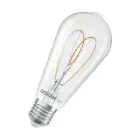 Osram Vintage 1906 LED E27 Edison Fadenlampe Klar 7.2W 806lm - 927  | Höchste Farbwiedergabe - Dimmbar - Ersatz Für 60W