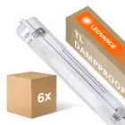 Mehrfachpackung 6x Ledvance LED Feuchtraumleuchte Feuchtigkeitsdicht Gehäuse Performance | Geeignet für 2x150cm LED Röhre