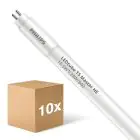 Mehrfachpackung 10x Philips LED Röhre T5 MASTER (Mains AC) High Efficiency 16.5W 2500lm - 840  | 115cm - Ersatz Für 28W