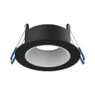 Led-Spot Ares Tief ring Schwarz - mit Innenring Weiß | Ausschnitt 68mm - incl. GU10 Fitting