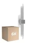 Mehrfachpackung 6x Ledvance LED Deckenstrahler Quadrat SQ155 12W 1020lm 120D - 830 Warmweiß 