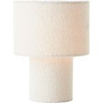 Brilliant Lampe De Chevet Teddy Métal Textile Beige | 230mm - Convient pour 1x E27