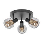 Ledvance LED Decor Spot Firefly Échantillon Circulaire Noir 8.4W 750lm - 827  | Dimmable