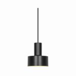 Nordlux Matis Suspension Luminaire Métal Noir | 125mm - Convient pour E27