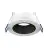 Spot LED Ares Profond ring Blanc - avec Inner Cercle  Noir | Diamètre 68mm - incl. GU10 Fitting