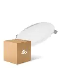 Lot 4x Ledvance Spot Encastrable LED Ronde DN155 12W 1020lm 120D - 830 Blanc Chaud | 169mm 