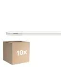 Lot 10x Philips Master LED T5 (Direct 230V) High Efficiency 7W 1000lm - 830 Blanc Chaud | 55cm - Remplacement 14W