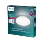 Philips LED Plafonnier Wincel Blanc 24W 2500lm - 865  | Dimmable - Télécommande