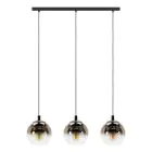 Eglo Suspension Luminaire Ariscani 1 Échantillon Noir | Convient pour 3x E27